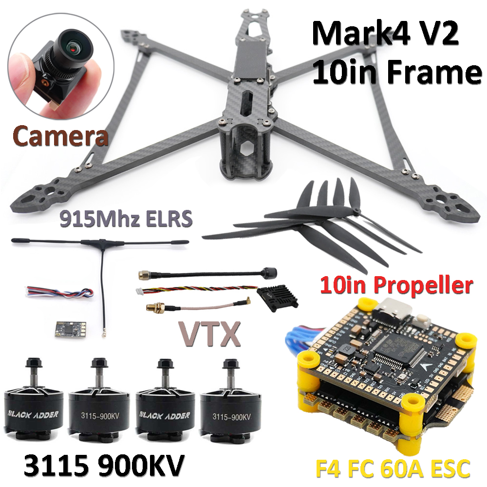 Drone Kit Octocopter - Mark4 V2 10 pouces cadre Combo